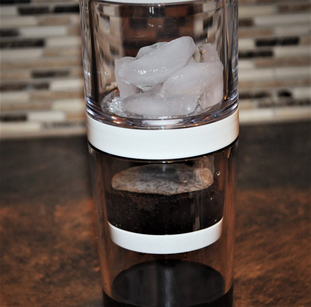 the dripo cold drip coffee maker set up