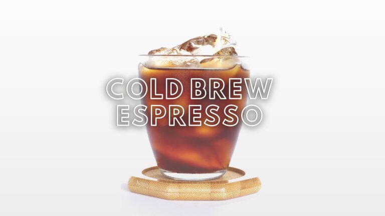 Cold Brew Espresso: Simplified
