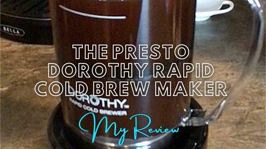 Photo of The Presto Dorothy cold brew maker.