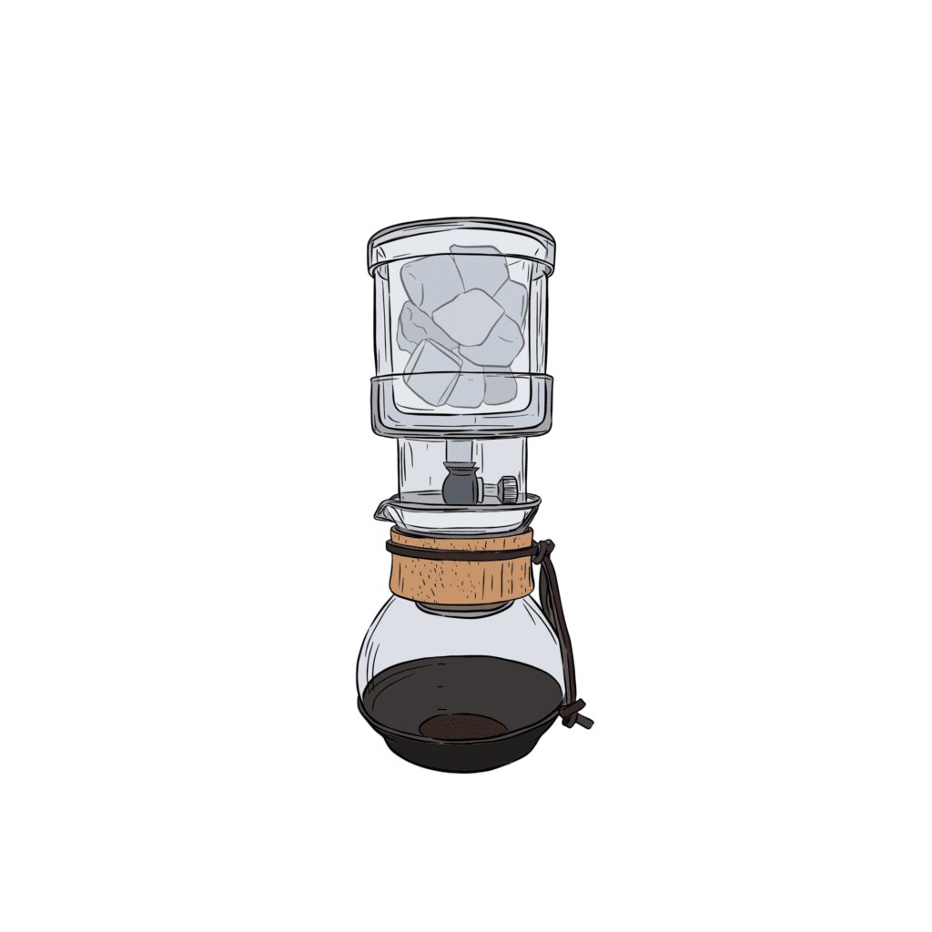 An illustration of a coffee maker.